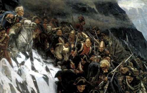 21 сентября 1799 года начался переход Суворова через Альпы