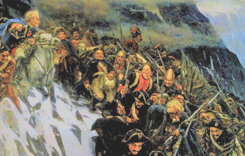 21 сентября 1799 года начался переход Суворова через Альпы