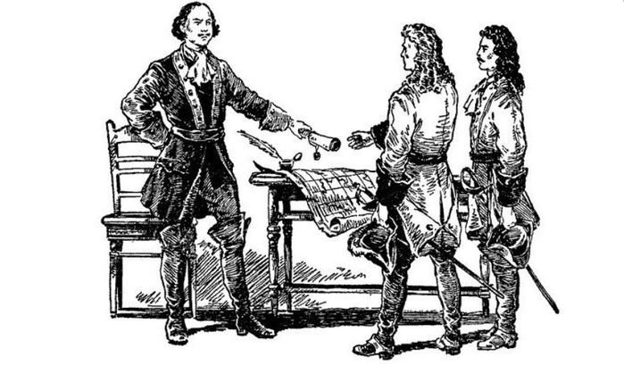 25 февраля 1716 года Петр I встретился с князем Александром Бековичем-Черкасским