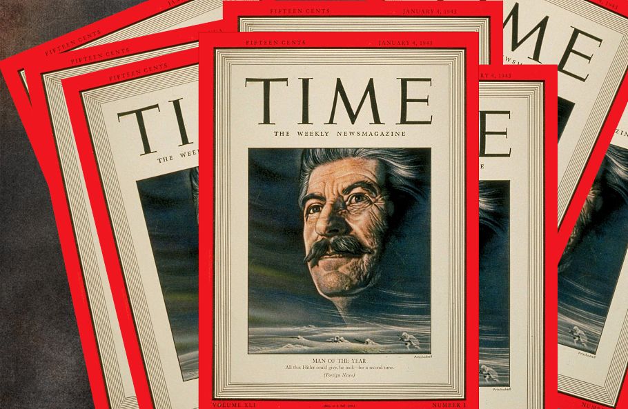 4 января 1943 года Time назвал Человеком 1942 года Иосифа Сталина