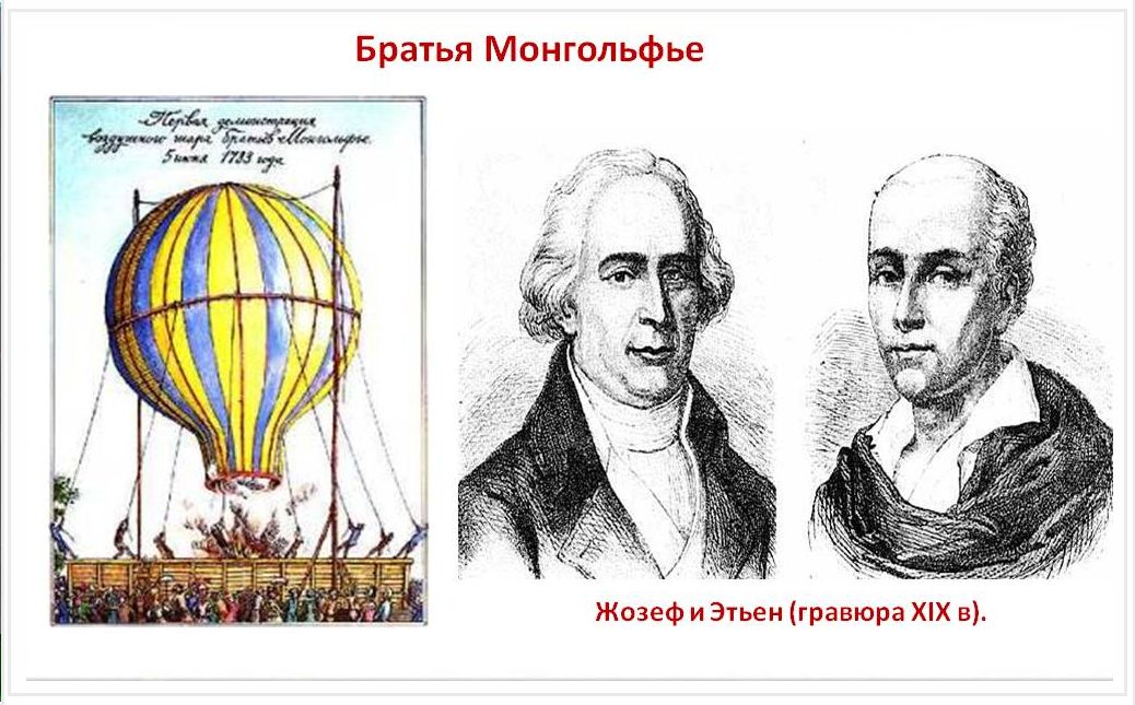 21 ноября 1783 г. братья Монгольфье открыли людям дорогу в небо