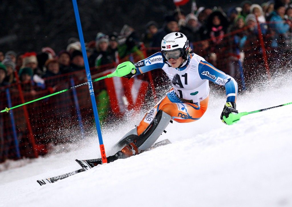 Александр Хорошилов - победитель этапа Кубка мира по горным лыжам в Шладминге