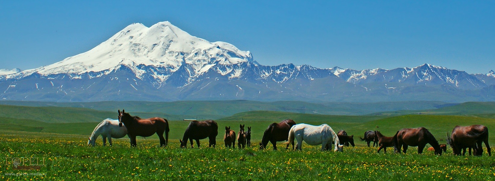 Эльбрус, главная вершина Кавказских гор
