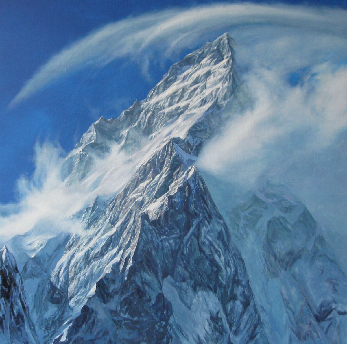 Прогулки над облаками. В Адыгее открылась выставка Сергея Дудко – «человека, пишущего горы» 