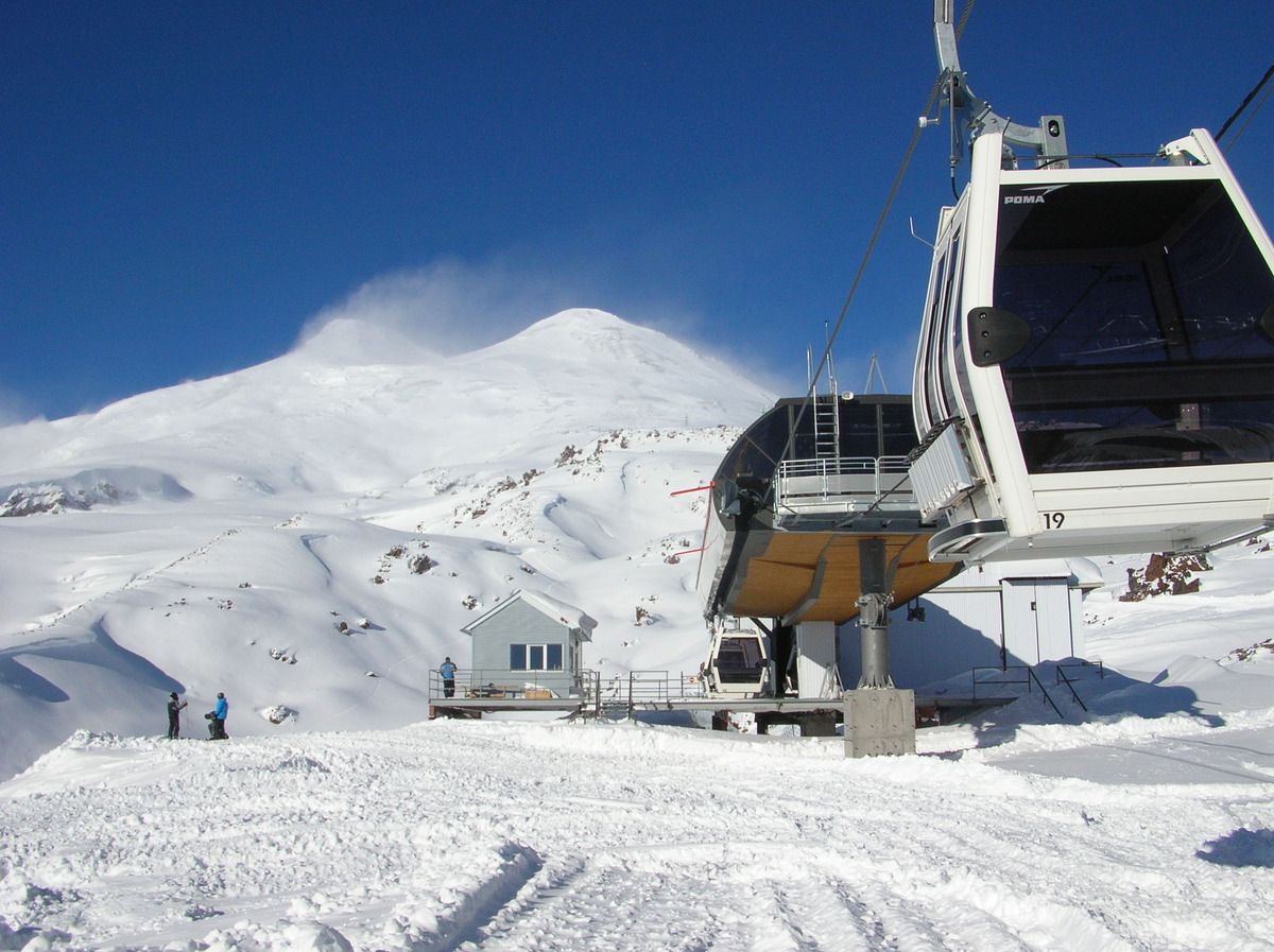 На Эльбрусе возведут самый высокий горнолыжный подъемник в Европе