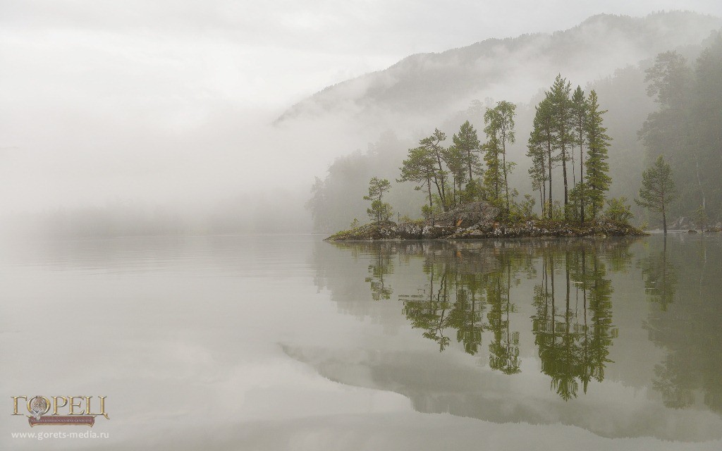 Туманное утро на Телецком озере. Фото: Игорь Шпиленок