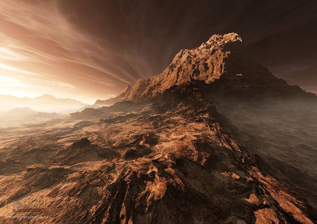 Ученые уверены: марсианские горы скрывают ледяное прошлое планеты