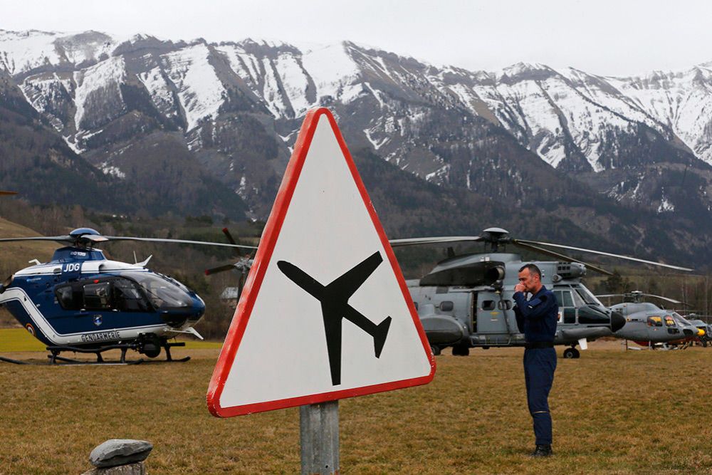 В районе крушения самолета Germanwings в Альпах установят памятник 