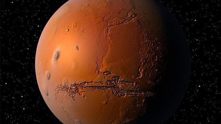Скалы на Марсе мог разрушить кислотный туман