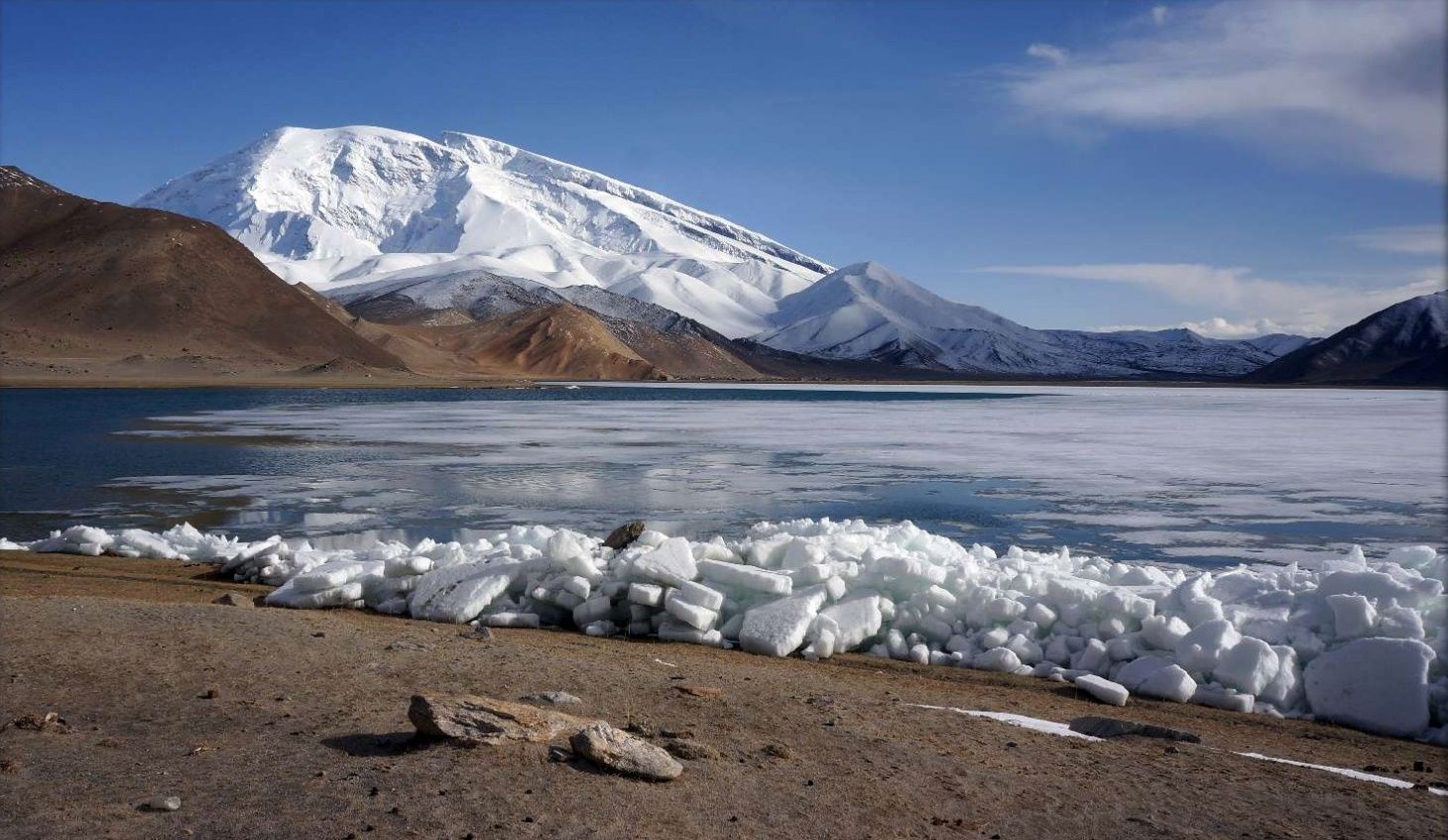 Музтаг-Ата (Muztagh-Ata, 7546 м) входит в топ-50 высочайших вершин планеты