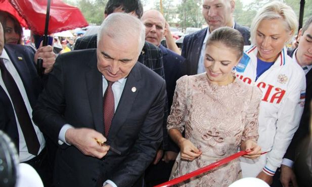 Алина Кабаева открыла Дворец спорта в столице Южной Осетии