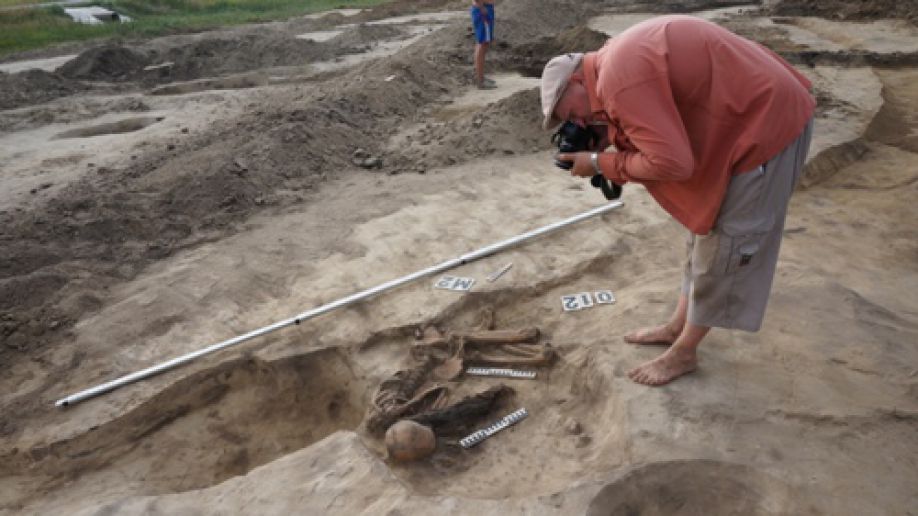 Древнее скифское захоронение обнаружено во время раскопок на Алтае