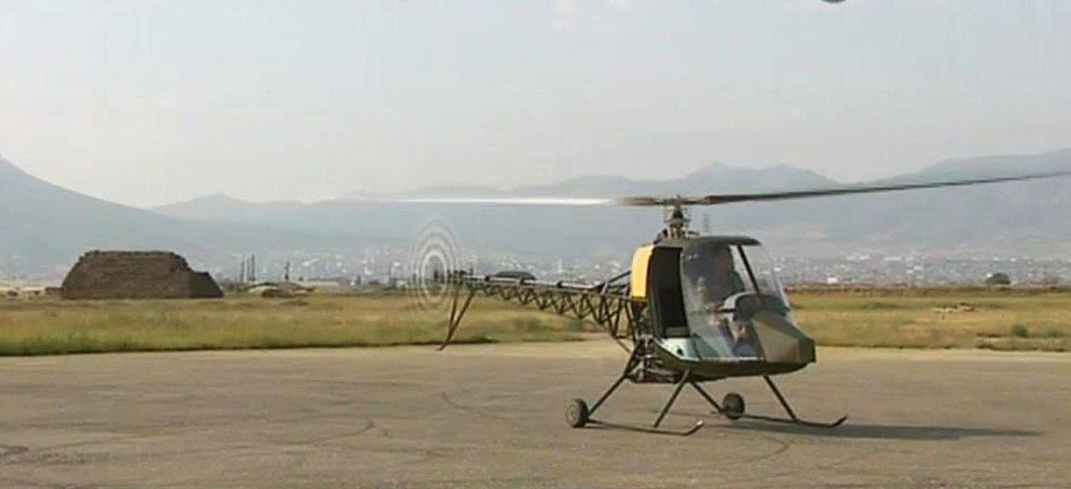 В Дагестане конструктор-самоучка своими руками собрал вертолет