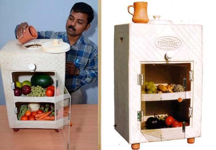 В Индии придумали эко-холодильник из глины, работающий без электричества