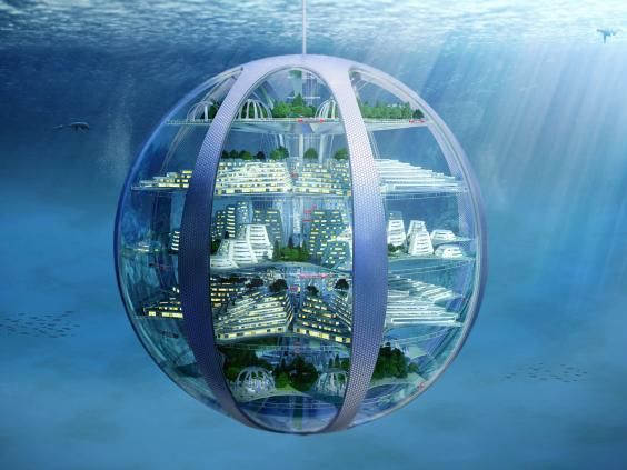Подводные города и дома, напечатанные на 3D-принтере. Ученые рассказали, каким будет мир через 100 лет