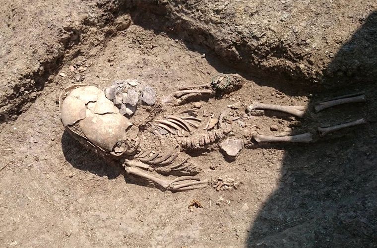 Археологи нашли под Керчью сарматское захоронение