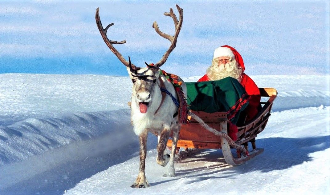 Ученые рассчитали скорость передвижения Деда Мороза