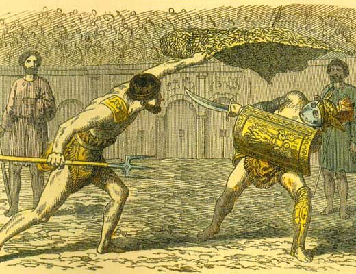 Римские гладиаторы были вегетарианцами, утверждают ученые Австрии