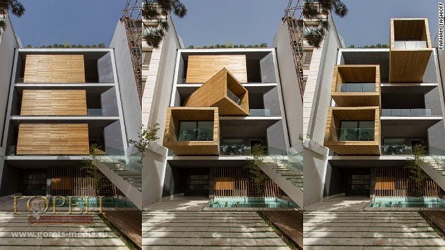 Sharifi-ha. В Тегеране построили уникальный дом-трансформер 