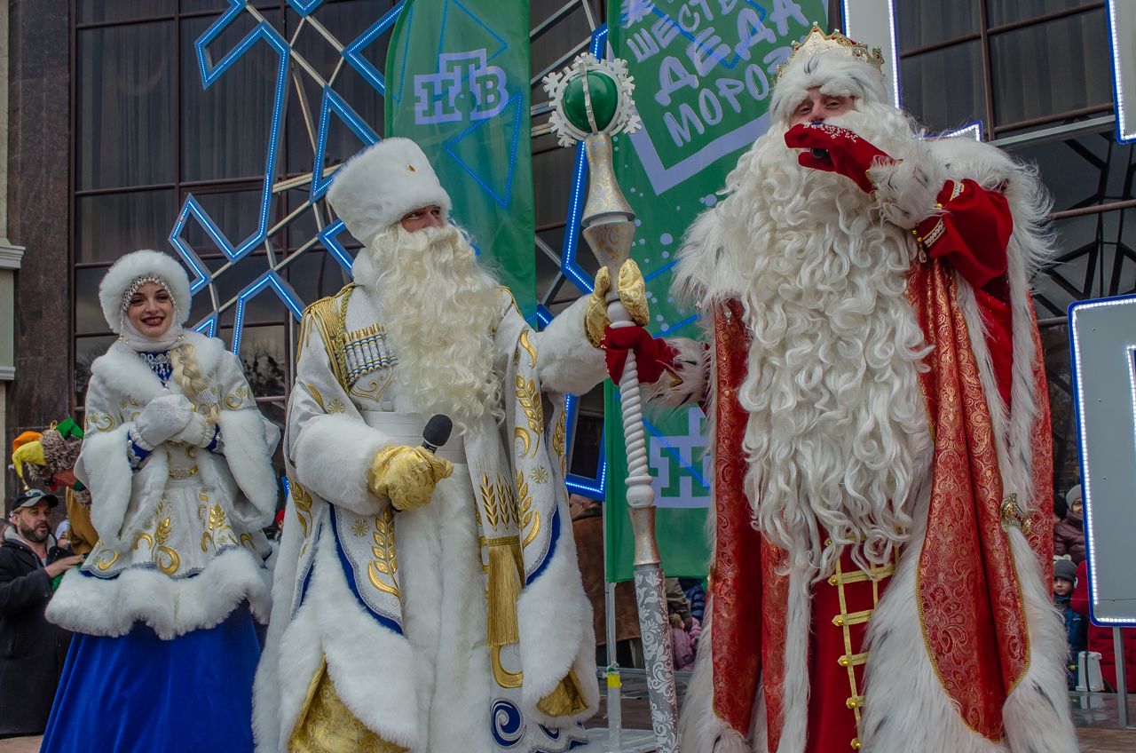 Главный Дед Мороз страны открыл новогоднюю елку в Ставрополе