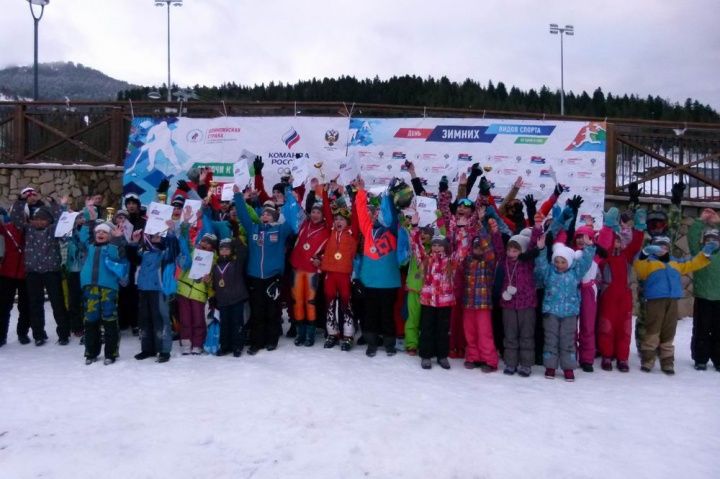 День зимних видов спорта отметили на курорте «Архыз» в КЧР 