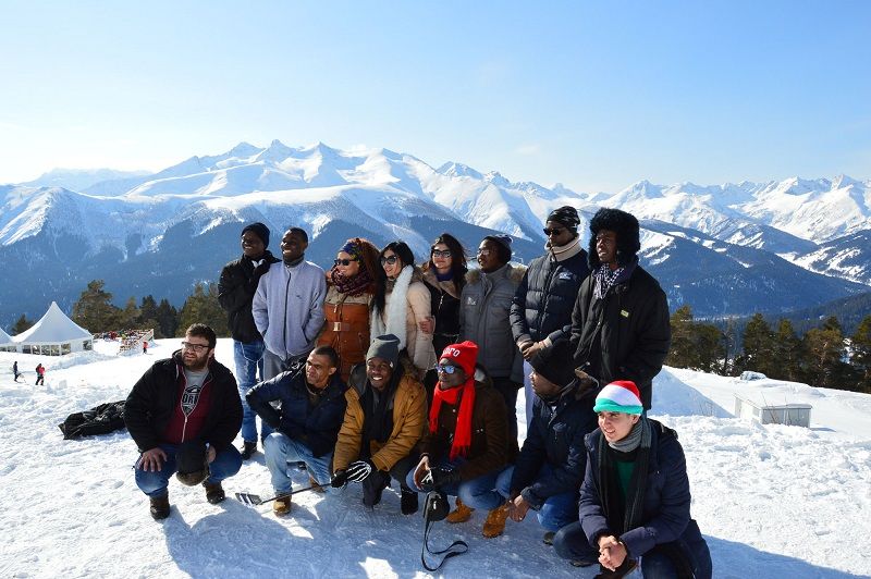 Иностранные студенты посетили горнолыжный курорт «Архыз»