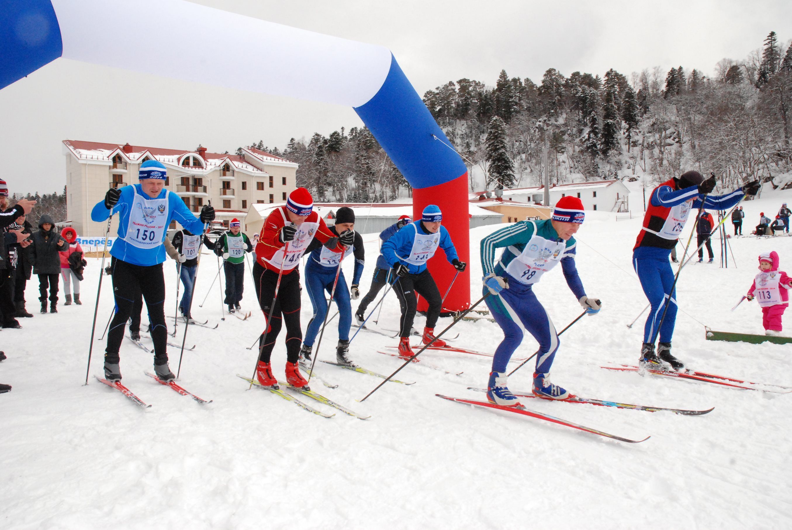  В горах Сочи пройдет массовая гонка «Лыжня Кубани»