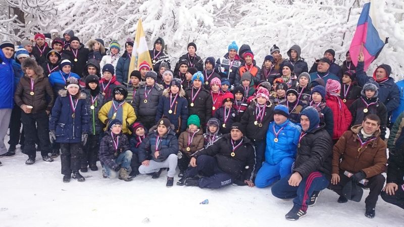 С покорения Машука начали Новый год спортсмены в Пятигорске