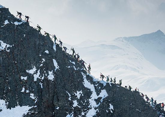 Ски-альпинисты ВС России начали подготовку к всемирным военным играм