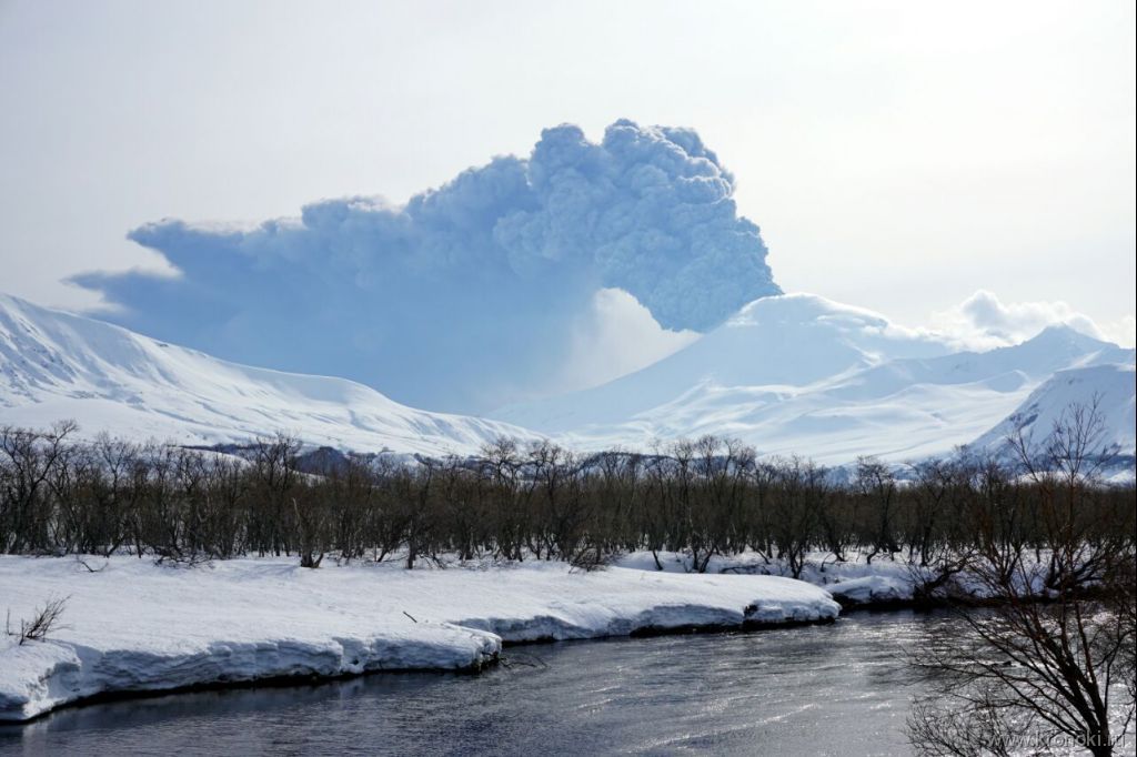  Спавший два века вулкан просунулся на Камчатке