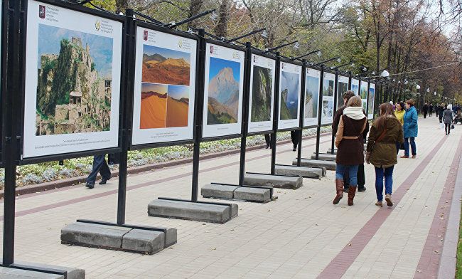 Горы Дагестана можно увидеть на Чистых прудах в Москве