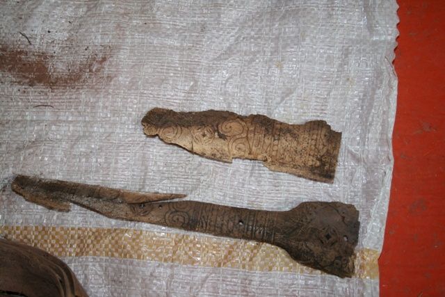Средневековый деревянный саркофаг нашли жители Алтая